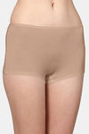 AshleyandAlvis Medium Rise Full Coverage Anti Bacterial Boyshort - Aveia Nude — thumbnail 2