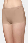 AshleyandAlvis Medium Rise Full Coverage Anti Bacterial Boyshort - Aveia Nude — thumbnail 3