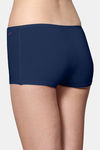 AshleyandAlvis Medium Rise Full Coverage Anti Bacterial Boyshort - Cerulean Blue — thumbnail 6