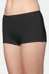 AshleyandAlvis Medium Rise Full Coverage Anti Bacterial Boyshort - Ebony Black — thumbnail 3