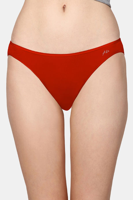 AshleyandAlvis Medium Rise Full Coverage Anti Bacterial Bikini Panty (Pack of 3) - Multicolor — image 2