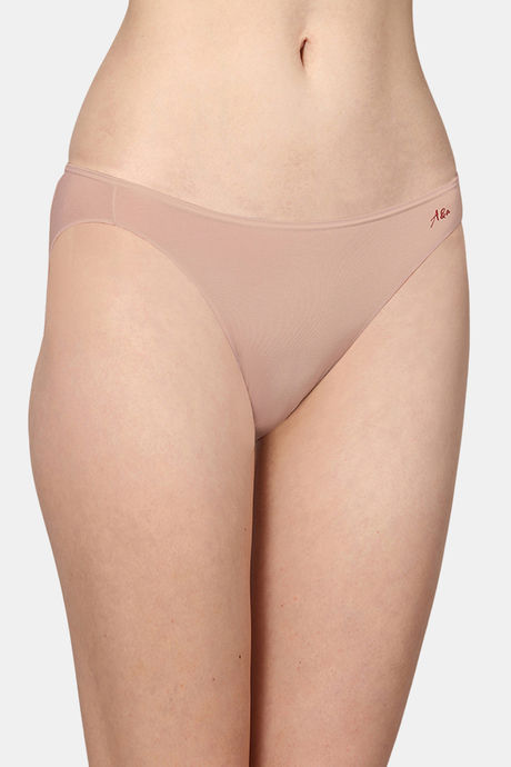 AshleyandAlvis Medium Rise Full Coverage Anti Bacterial Bikini Panty (Pack of 3) - Multicolor — image 3