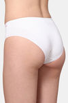 AshleyandAlvis Anti Microbial Medium Rise Full Coverage Hipster Panty (Pack of 2) - White Grey — thumbnail 14