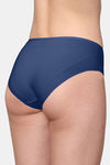 AshleyandAlvis Anti Microbial Medium Rise Full Coverage Hipster Panty (Pack of 2) - Grey Blue — thumbnail 13