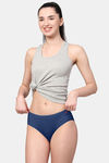 AshleyandAlvis Anti Microbial Medium Rise Full Coverage Hipster Panty (Pack of 2) - Grey Blue — thumbnail 15