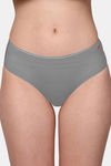 AshleyandAlvis Anti Microbial Medium Rise Full Coverage Hipster Panty (Pack of 2) - Grey Blue — thumbnail 2