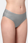 AshleyandAlvis Anti Microbial Medium Rise Full Coverage Hipster Panty (Pack of 2) - Grey Blue — thumbnail 3