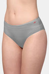 AshleyandAlvis Anti Microbial Medium Rise Full Coverage Hipster Panty (Pack of 2) - Grey Blue — thumbnail 4