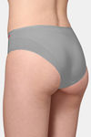 AshleyandAlvis Anti Microbial Medium Rise Full Coverage Hipster Panty (Pack of 2) - Grey Blue — thumbnail 8