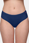 AshleyandAlvis Anti Microbial Medium Rise Full Coverage Hipster Panty (Pack of 2) - Grey Blue — thumbnail 9