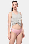 AshleyandAlvis Anti Microbial Medium Rise Full Coverage Hipster Panty (Pack of 2) - Pink Nude — thumbnail 15