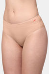 AshleyandAlvis Anti Microbial Medium Rise Full Coverage Hipster Panty (Pack of 2) - Pink Nude — thumbnail 4