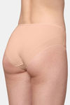 AshleyandAlvis Anti Microbial Medium Rise Full Coverage Hipster Panty (Pack of 2) - Pink Nude — thumbnail 7