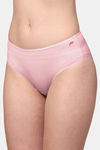 AshleyandAlvis Anti Microbial Medium Rise Full Coverage Hipster Panty (Pack of 2) - Pink Blue — thumbnail 11