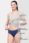AshleyandAlvis Medium Rise Full Coverage Anti Bacterial Hipster Panty (Pack of 3) - Multicolor — thumbnail 5