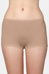 AshleyandAlvis Medium Rise Full Coverage Anti Bacterial Boyshort (Pack of 2) - Ebony Black Aveia Nude — thumbnail 2