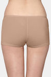 AshleyandAlvis Medium Rise Full Coverage Anti Bacterial Boyshort (Pack of 2) - Ebony Black Aveia Nude — thumbnail 6