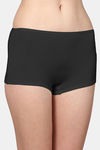 AshleyandAlvis Medium Rise Full Coverage Anti Bacterial Boyshort (Pack of 2) - Ebony Black Aveia Nude — thumbnail 9
