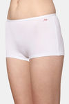 AshleyandAlvis Medium Rise Full Coverage Anti Bacterial Boyshort (Pack of 2) - Snowy White Scarlet Red — thumbnail 10