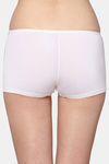 AshleyandAlvis Medium Rise Full Coverage Anti Bacterial Boyshort (Pack of 2) - Snowy White Scarlet Red — thumbnail 11