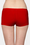 AshleyandAlvis Medium Rise Full Coverage Anti Bacterial Boyshort (Pack of 2) - Snowy White Scarlet Red — thumbnail 6