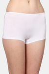 AshleyandAlvis Medium Rise Full Coverage Anti Bacterial Boyshort (Pack of 2) - Snowy White Scarlet Red — thumbnail 9