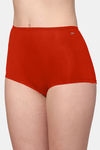 AshleyandAlvis Medium Rise Full Coverage Anti Bacterial Boysleg (Pack of 2) - Snowy White Scarlet Red — thumbnail 10