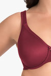 Ultimo by Amante Double Layered Wired Full Coverage Super Support Bra - Biking Red — thumbnail 4