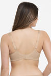 Ultimo By Amante Contour Double Layered Wired Full Coverage Super Support Bra - Sandalwood — thumbnail 3
