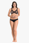 Ultimo by Amante Double Layered Wired Full Coverage Minimiser Bra - Black — thumbnail 5