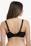 Ultimo By Amante Heritage Padded Wired Full Coverage Lace Bra - Black — thumbnail 3