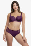 Ultimo By Amante Vintage Floral Low Rise Hipster Panty - Purple — thumbnail 5