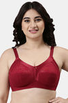 Enamor Double Layered Non Wired Full Coverage Super Support Bra - Masai — thumbnail 1