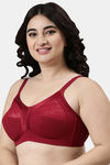 Enamor Double Layered Non Wired Full Coverage Super Support Bra - Masai — thumbnail 2