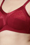 Enamor Double Layered Non Wired Full Coverage Super Support Bra - Masai — thumbnail 5
