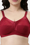 Enamor Double Layered Non Wired Full Coverage Super Support Bra - Masai — thumbnail 6