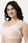 Enamor Double Layered Non Wired Full Coverage Super Support Bra - Pearl — thumbnail 2