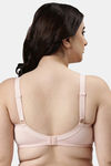 Enamor Double Layered Non Wired Full Coverage Super Support Bra - Pearl — thumbnail 3