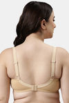 Enamor Double Layered Non Wired Full Coverage Super Support Bra - Skin — thumbnail 3