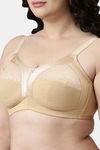 Enamor Double Layered Non Wired Full Coverage Super Support Bra - Skin — thumbnail 5