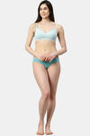 Enamor Padded Non Wired 3/4Th Coverage T-Shirt Bra - Capri Melange — thumbnail 4