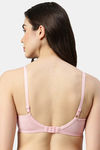 Enamor Padded Non Wired 3/4Th Coverage T-Shirt Bra - Orchid Melange — thumbnail 3