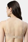 Enamor Double Layered Non Wired 3/4Th Coverage Strapless Bra - Skin — thumbnail 5
