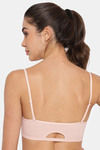 Enamor Double Layered Non-Wired 3/4Th Coverage Cami Bra - Pearl — thumbnail 3