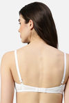 Enamor Padded Non Wired Medium Coverage T-Shirt Bra - White — thumbnail 3