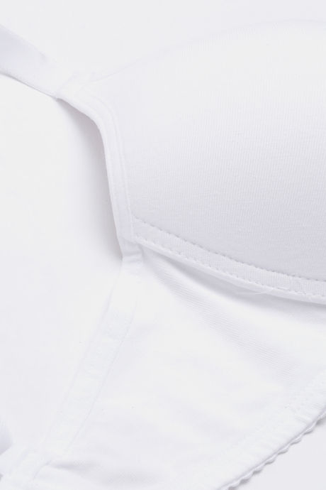 Enamor Padded Non Wired Medium Coverage T-Shirt Bra - White — image 6