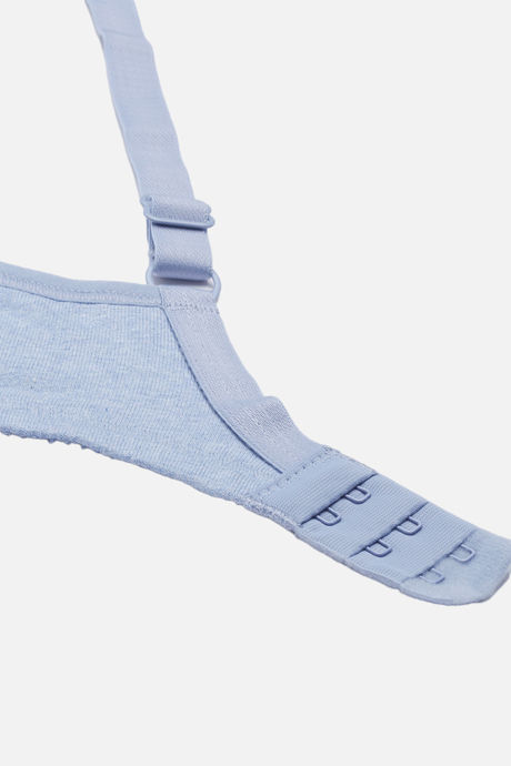 Enamor Double Layered Non Wired 3/4Th Coverage T-Shirt Bra - Chambray Melange — image 6
