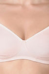Enamor Double Layered Non Wired 3/4Th Coverage T-Shirt Bra - Pearl — thumbnail 4