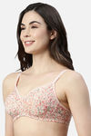 Enamor Double Layered Non Wired 3/4Th Coverage T-Shirt Bra - Revello Print — thumbnail 2