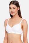 Enamor Double Layered Non Wired 3/4Th Coverage T-Shirt Bra - White — thumbnail 2
